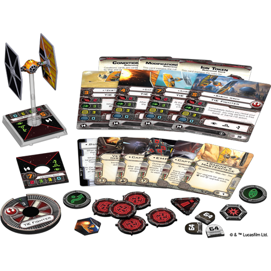 V1 Star Wars X-Wing - Sabine's TIE Fighter Expansion Pack ( SWX59 ) - Used