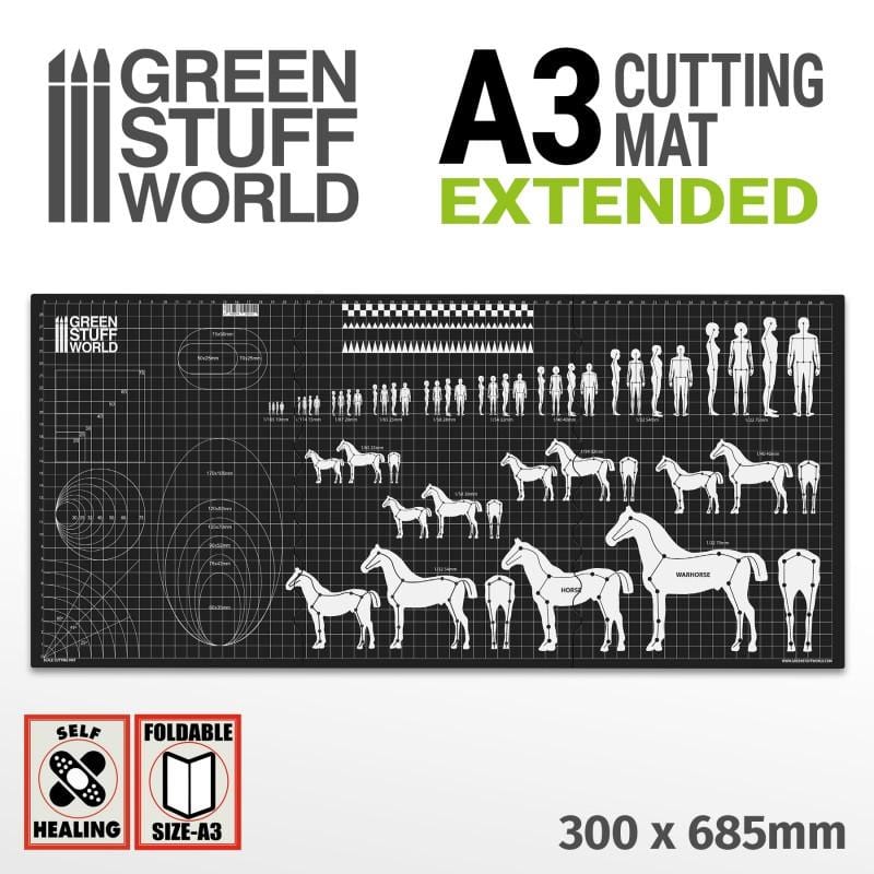 GSW Scale Cutting Mat A3 Extented (2556)