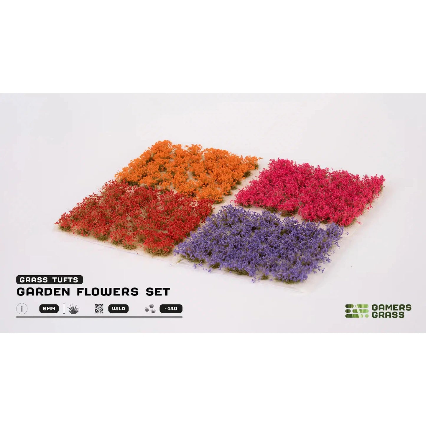 Gamers Grass Tuft - Garden Flowers Set (GGSET-GF)