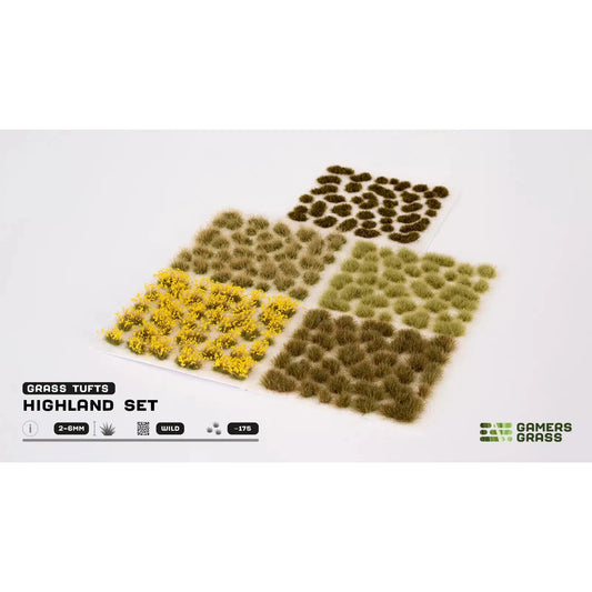 Gamers Grass Tuft - Highland Set (GGSET-HL)