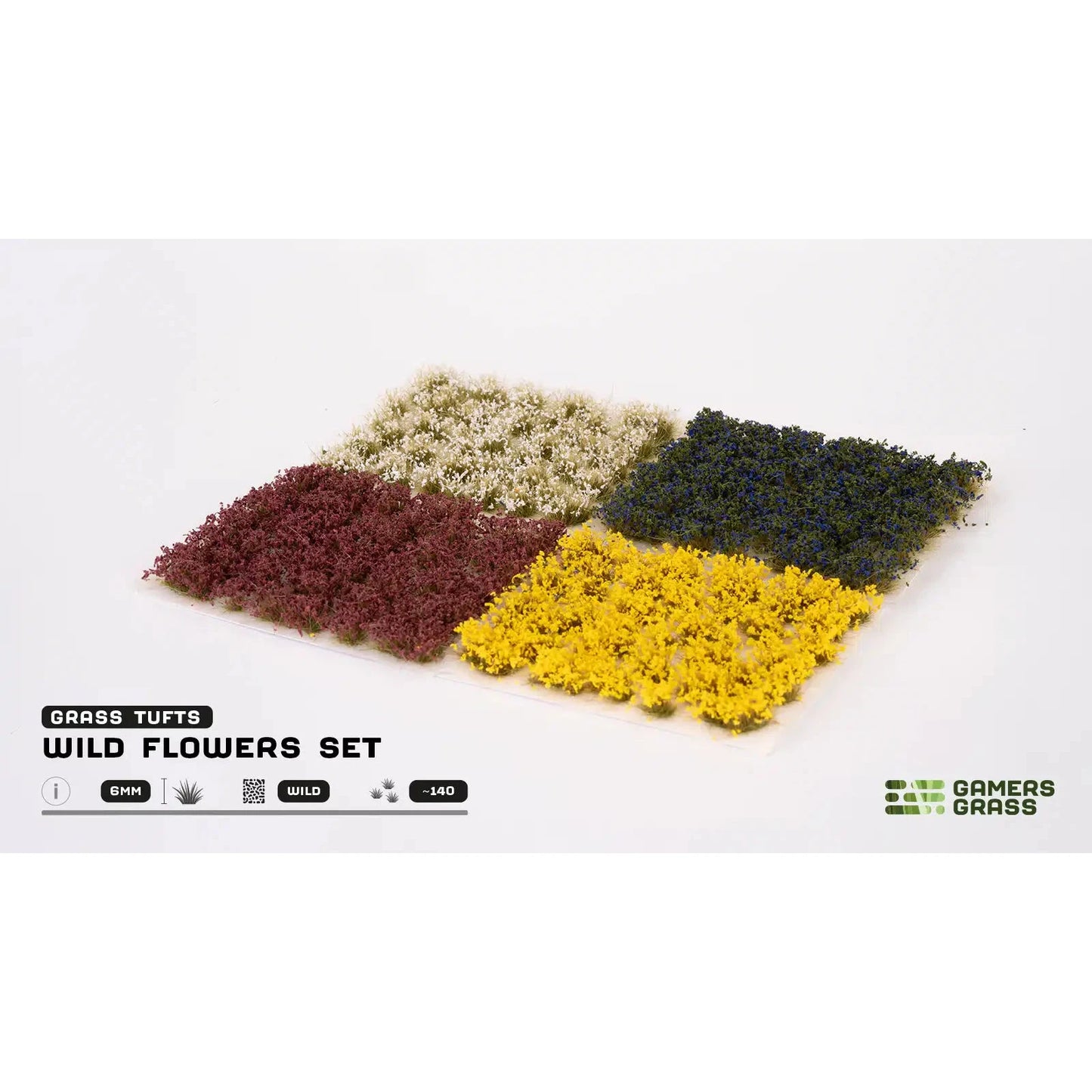 Gamers Grass Tuft - Wild Flowers Set (GGSET-FW)