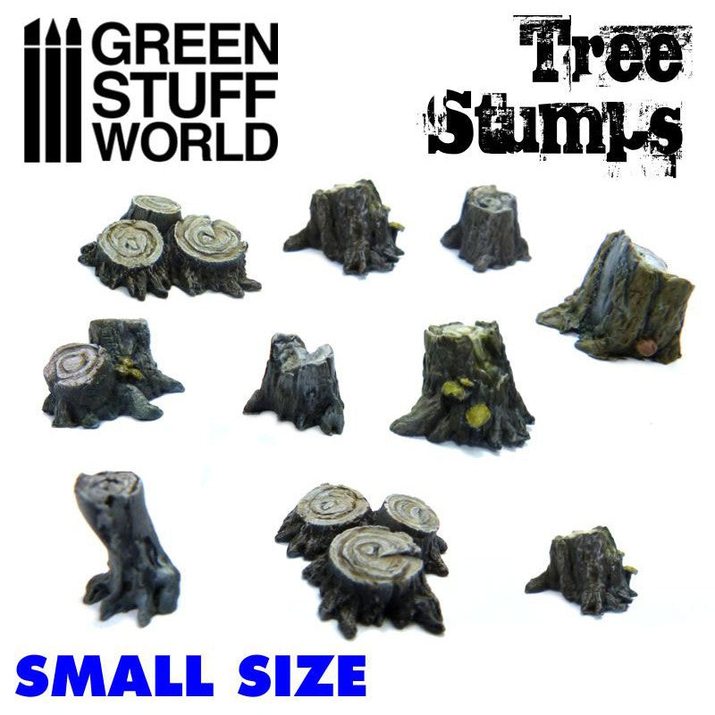 GSW Tree Stumps Resin Set