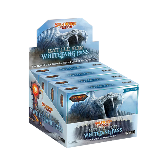 SolForge Booster Kit Display : Battle for Whitefang Pass