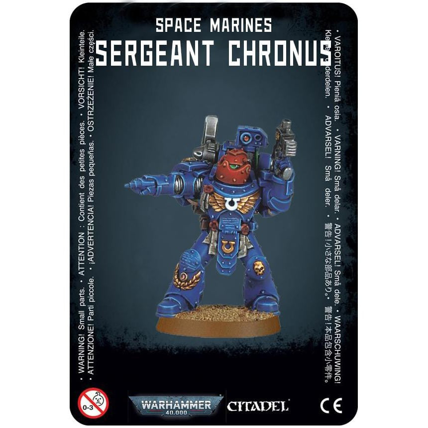 Space Marines Sergeant Chronus ( 1045-N ) - Used