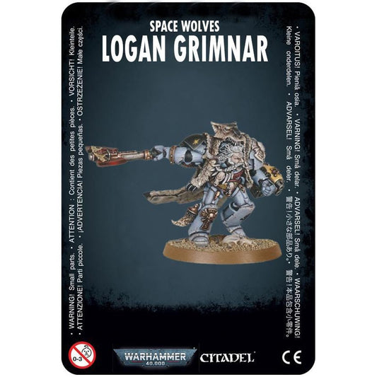 Space Wolves Logan Grimnar ( 1002-N ) - Used