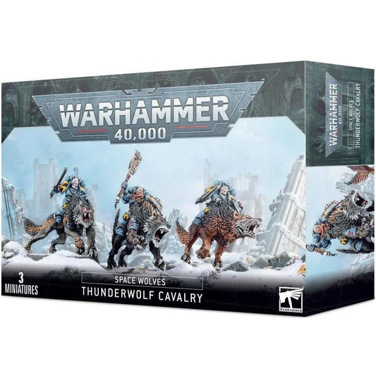 Space Wolves Thunderwolf Cavalry ( 53-09 ) - Used