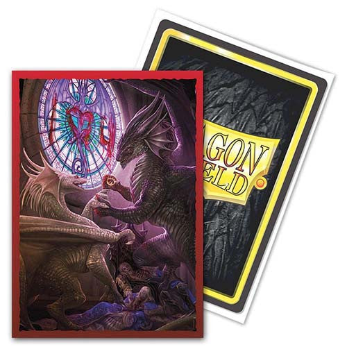 Dragon Shield Matte Art Sleeves - Valentine Dragons 2022