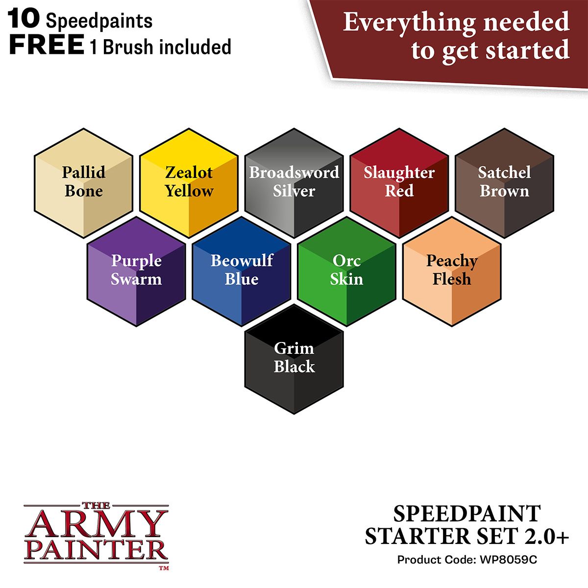 Army Painter Speedpaint Starter Set 2.0 ( WP8059 )