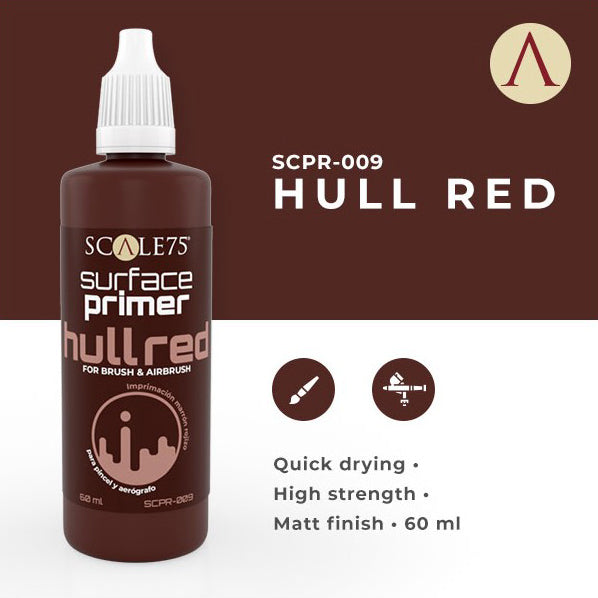 Scale 75 Surface Primer Hull Red 60ml ( SCPR-009 )