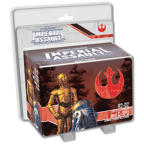 Star Wars: Imperial Assault - R2-D2 and C-3PO Ally Pack ( SWI12 ) - Used