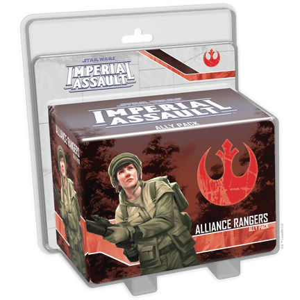 Star Wars: Imperial Assault - Alliance Rangers Ally Pack ( SWI34 ) - Used