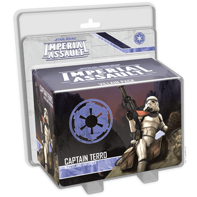 Star Wars: Imperial Assault - Captain Terro Villain Pack ( SWI35 ) - Used