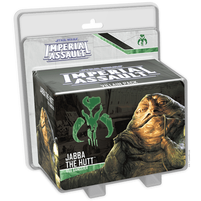 Star Wars: Imperial Assault - Jabba the Hutt Villain Pack ( SWI36 ) - Used