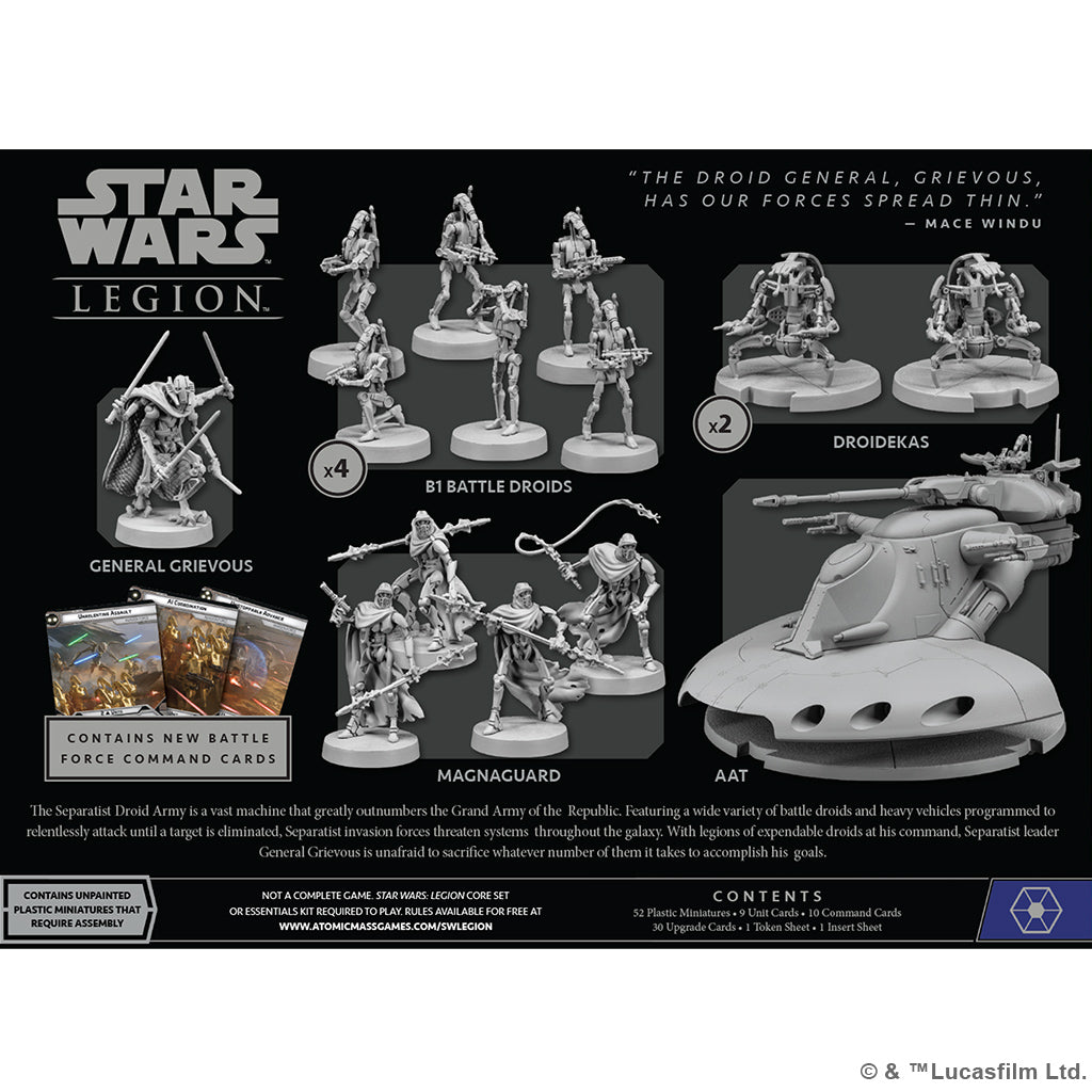 Star Wars: Legion - Battle Force Starter Set: Separatist Invasion ( SWL124 )