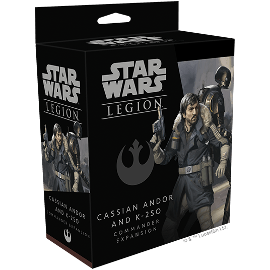 Star Wars: Legion - Cassian Andor and K-2SO Commander Expansion ( SWL59 ) - Used