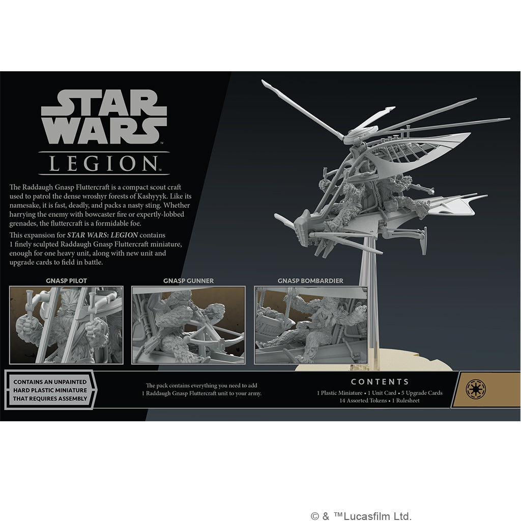 Star Wars: Legion - Raddaugh Gnasp Fluttercraft Unit Expansion ( SWL84 )