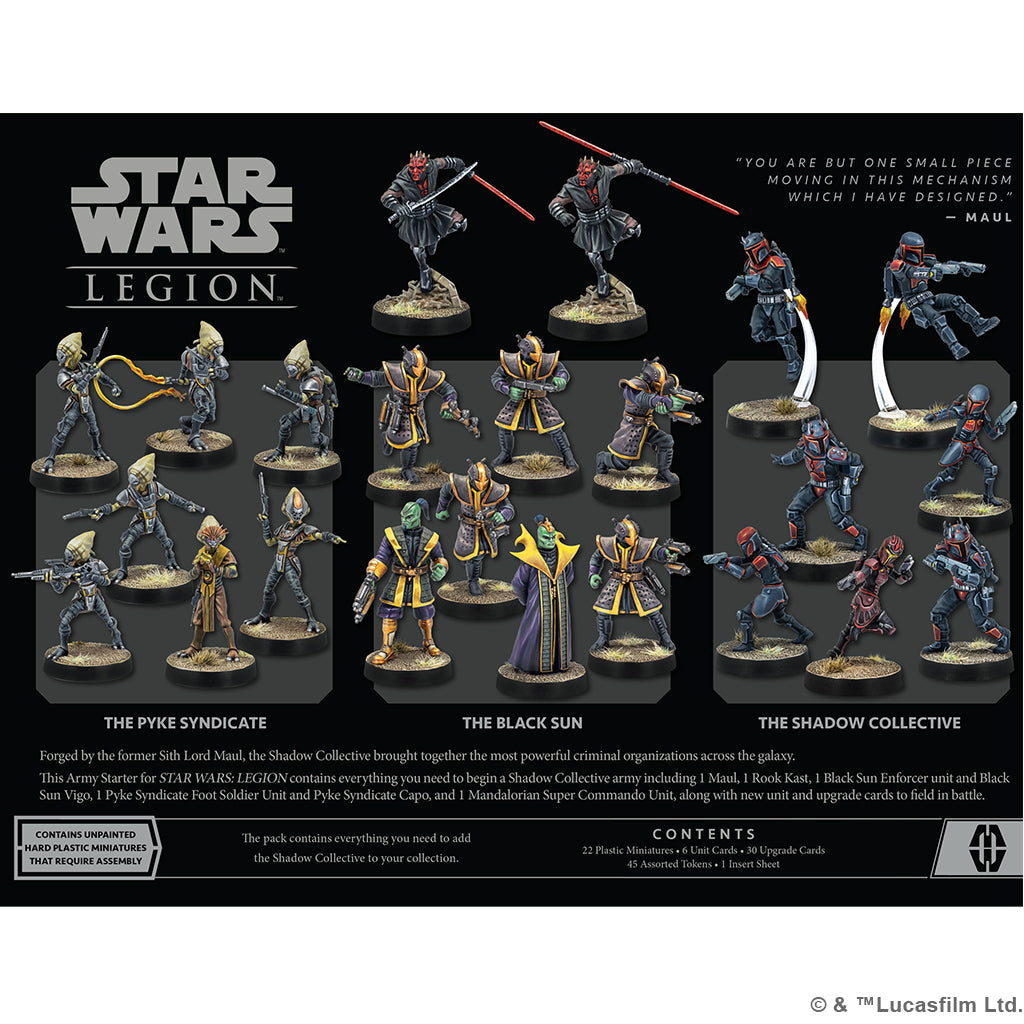 Star Wars: Legion - Shadow Collective Starter Set ( SWL90 )