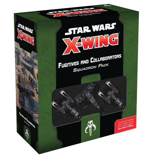 Star Wars: X-Wing - Fugitives and Collaborators Squadron Pack ( SWZ85 ) - Used