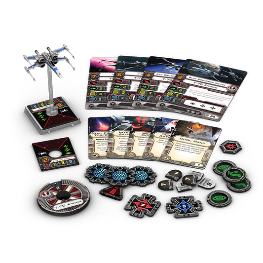 V1 Star Wars X-Wing - T-70  Expansion Pack ( SWX37 ) - Used