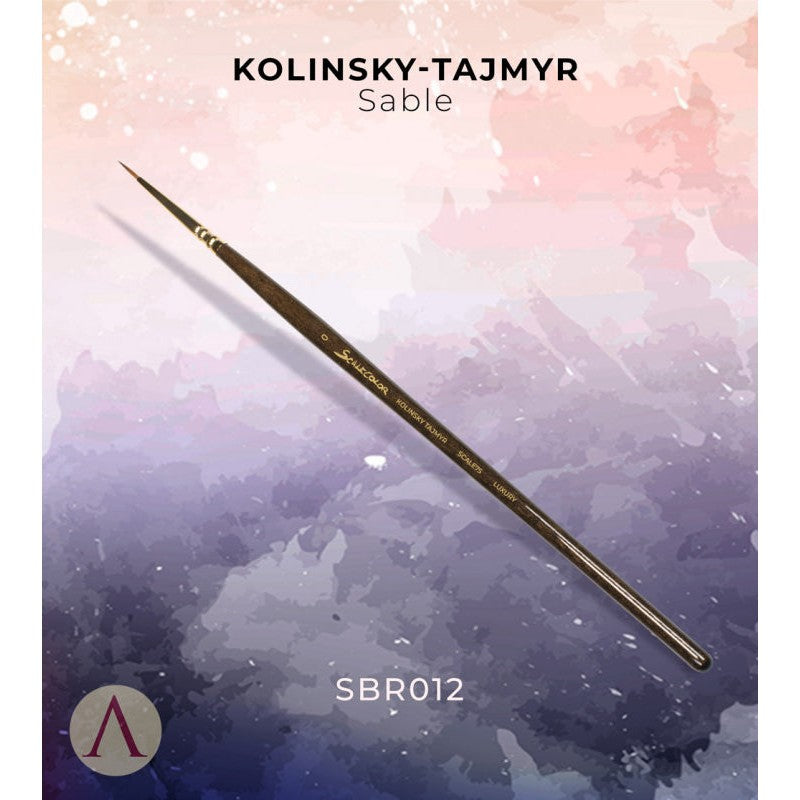 Scalecolor Brush Miniatures Luxury Kolinsky-Tajmyr Sable N.0 ( SH-0 )