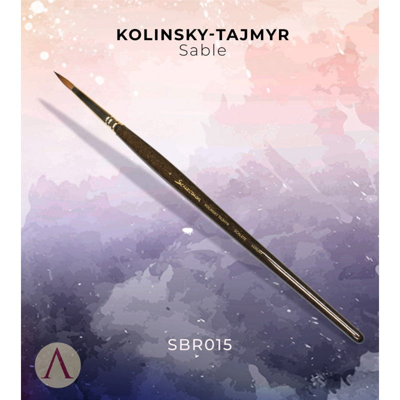 Scalecolor Brush Miniatures Luxury Kolinsky-Tajmyr Sable N.4 ( SH-4 )