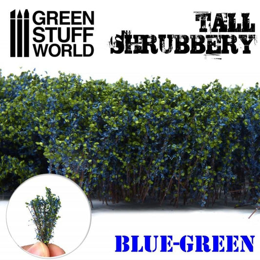 GSW Tall Shrubbery - Blue-Green (9928)