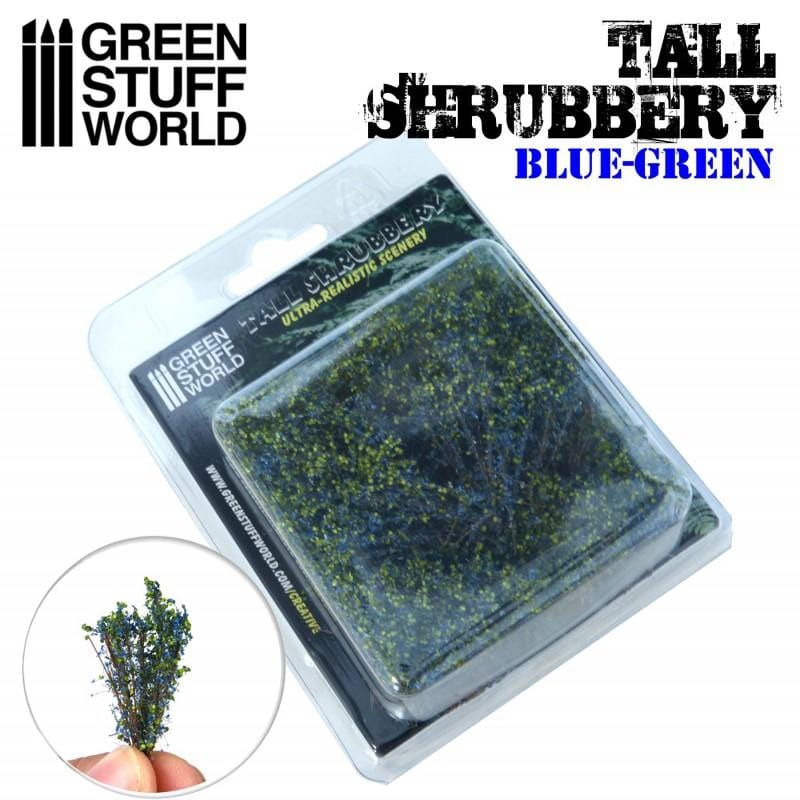 GSW Tall Shrubbery - Blue-Green (9928)