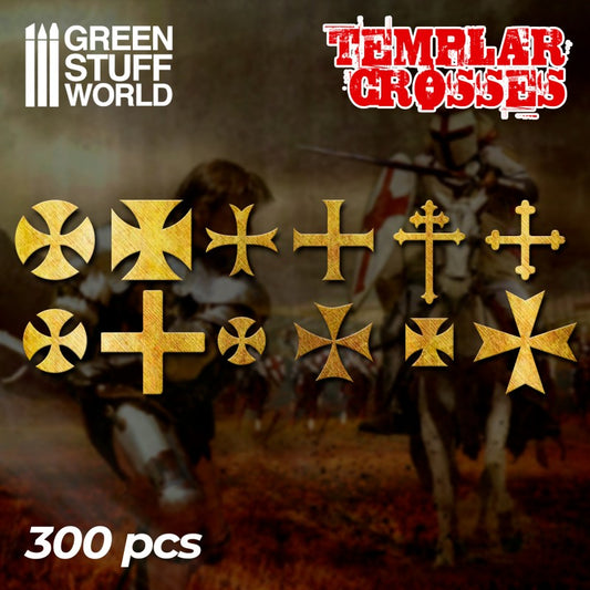 GSW Micro Runes: Templar Cross Symbols - 300 letters (2467)