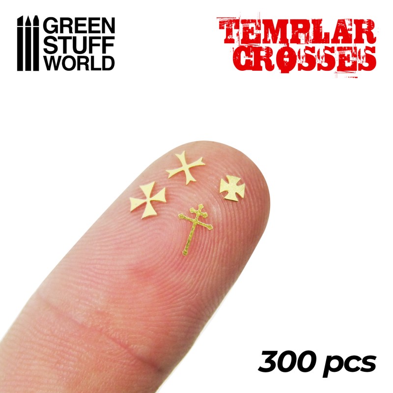 GSW Micro Runes: Templar Cross Symbols - 300 letters (2467)