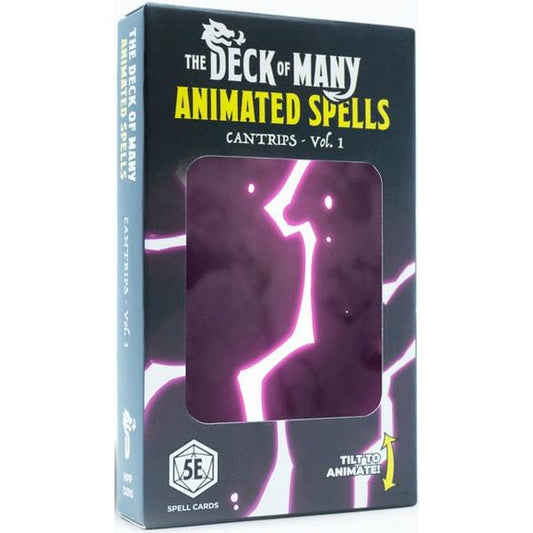 The Deck of Many: Animated Spells Cantrips