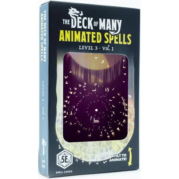 The Deck of Many: Animated Spells Level 3 A-M