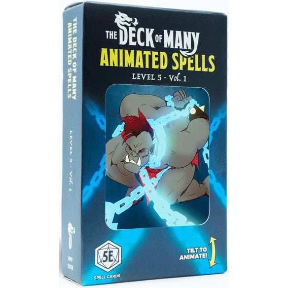 The Deck of Many: Animated Spells Level 5