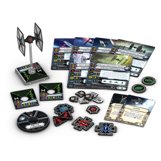 V1 Star Wars X-Wing - TIE/fo Fighter Expansion Pack ( SWX38 ) - Used