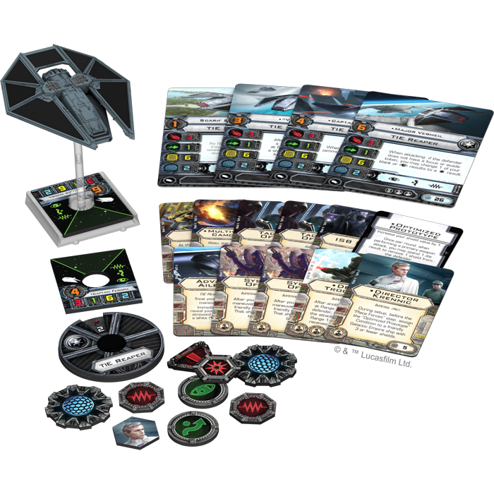 V1 Star Wars X-Wing - TIE Reaper Expansion Pack ( SWX75 ) - Used