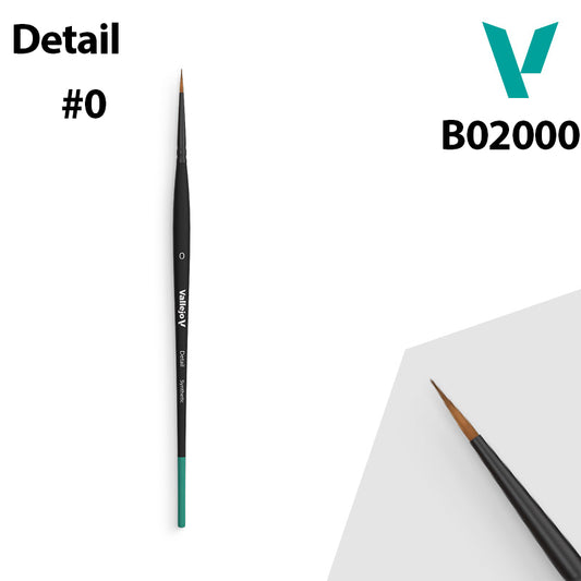 Vallejo Brush - Detail Brush Size 0 (B02000)