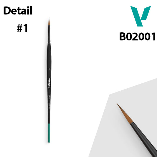 Vallejo Brush - Detail Brush Size 1 (B02001)