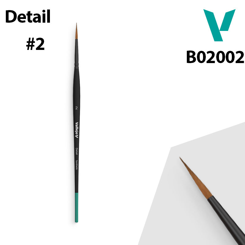 Vallejo Brush - Detail Brush Size 2 (B02002)