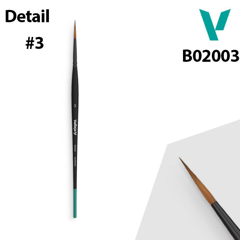 Vallejo Brush - Detail Brush Size 3 (B02003)