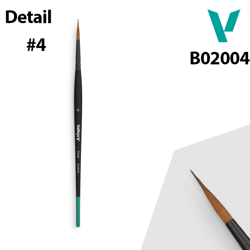 Vallejo Brush - Detail Brush Size 4 (B02004)