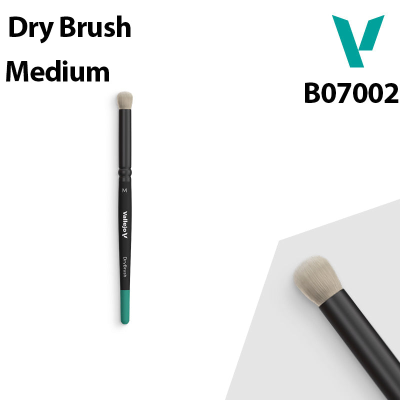 Vallejo Brush - Medium Drybrush (B07002)