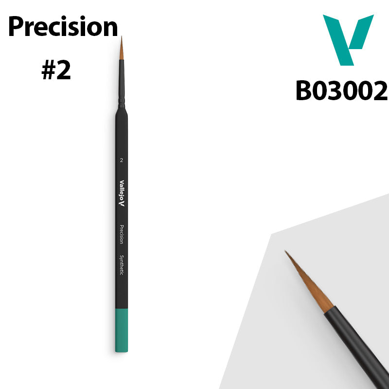 Vallejo Brush - Precision Brush Size 2 (B03002)