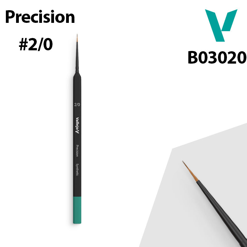 Vallejo Brush - Precision Brush Size 2/0 (B03020)