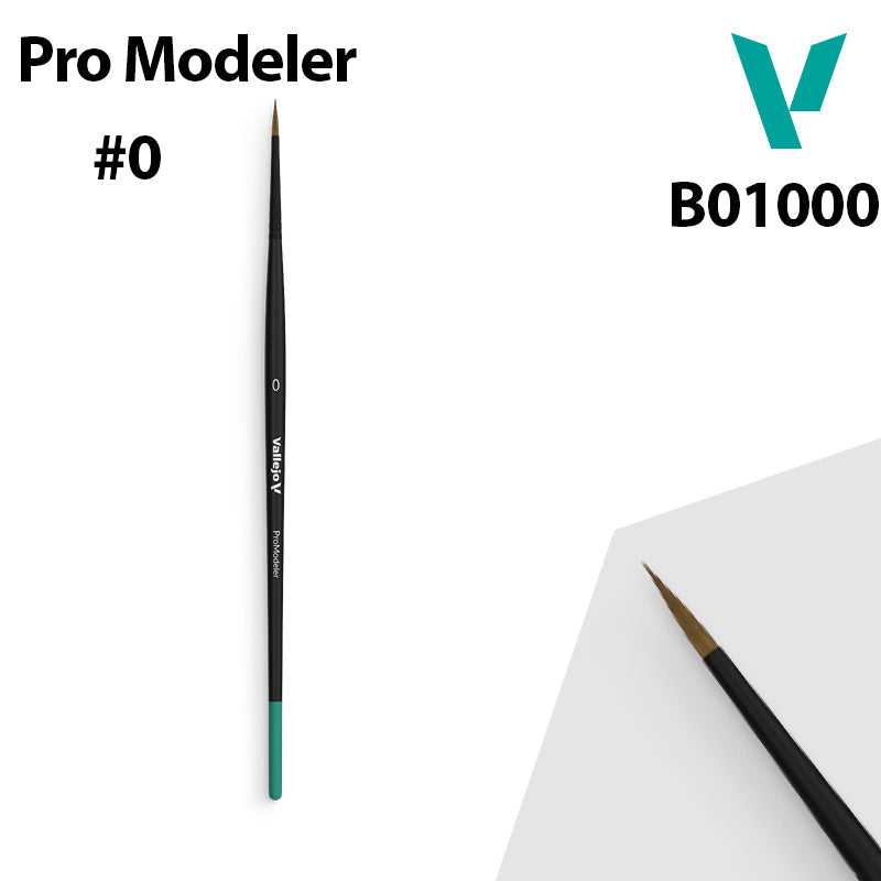 Vallejo Brush - Pro Modeler Size 0 (B01000)