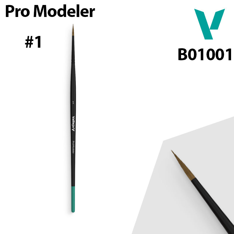 Vallejo Brush - Pro Modeler Size 1 (B01001)