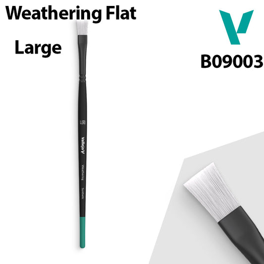 Vallejo Brush - Large Flat Weathering Brush (B09003)