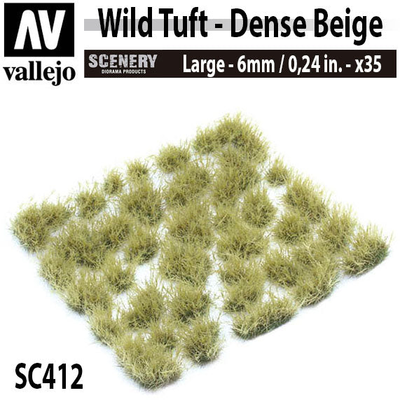 Vallejo Scenery Wild Tuft - Dense Beige