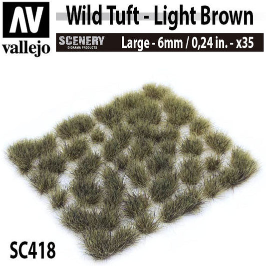 Vallejo Scenery Wild Tuft - Light Brown