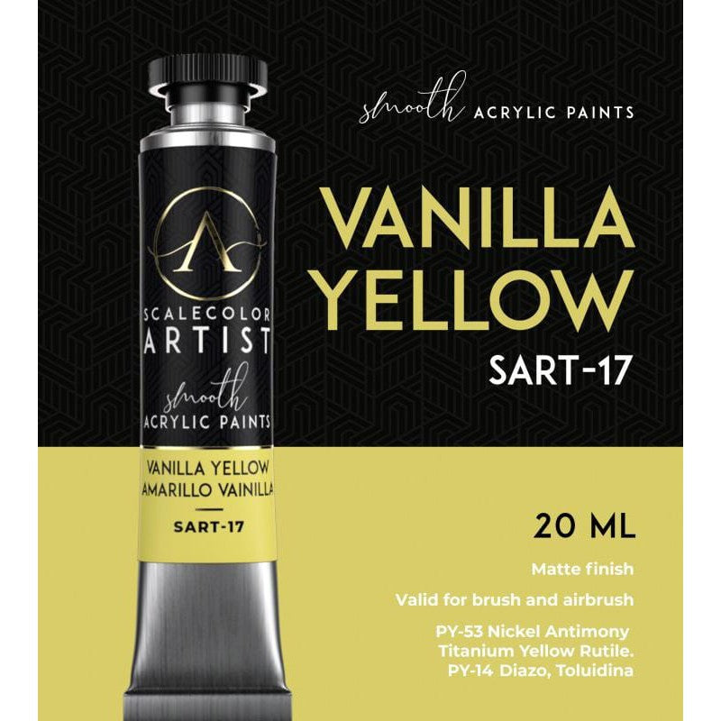 Scale Artist - Vanilla Yellow 20ml ( SART-17 )