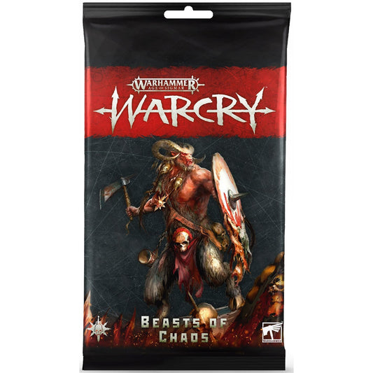 Warcry: Rules Cards - Beasts of Chaos ( 111-50-N ) - Used