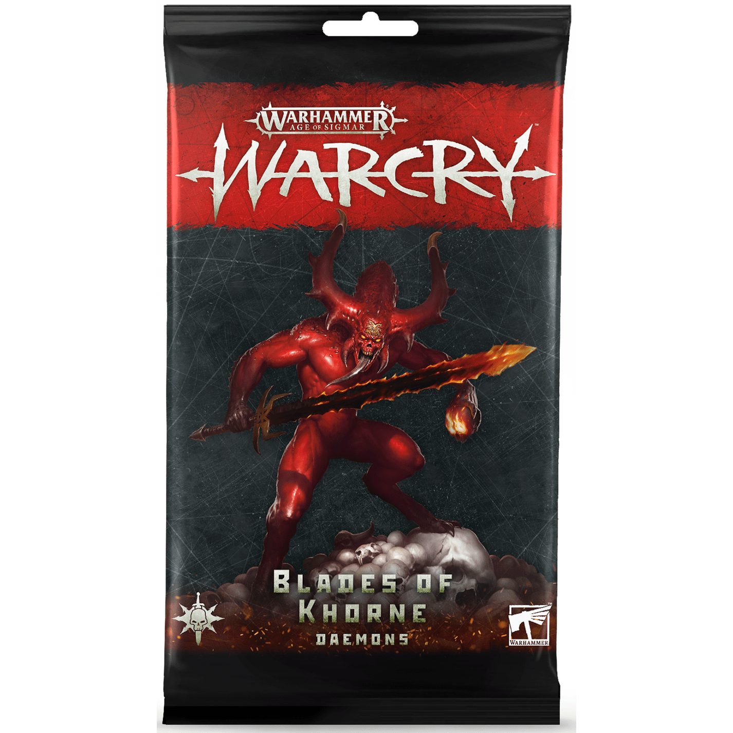 Warcry: Rules Cards - Blades of Khorne Daemons ( 111-55-N ) - Used